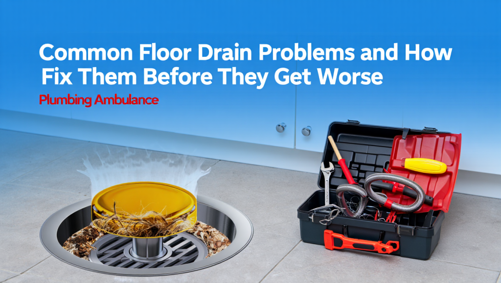 Common Floor Drain Problems and How to Fix Them Before They Get Worse