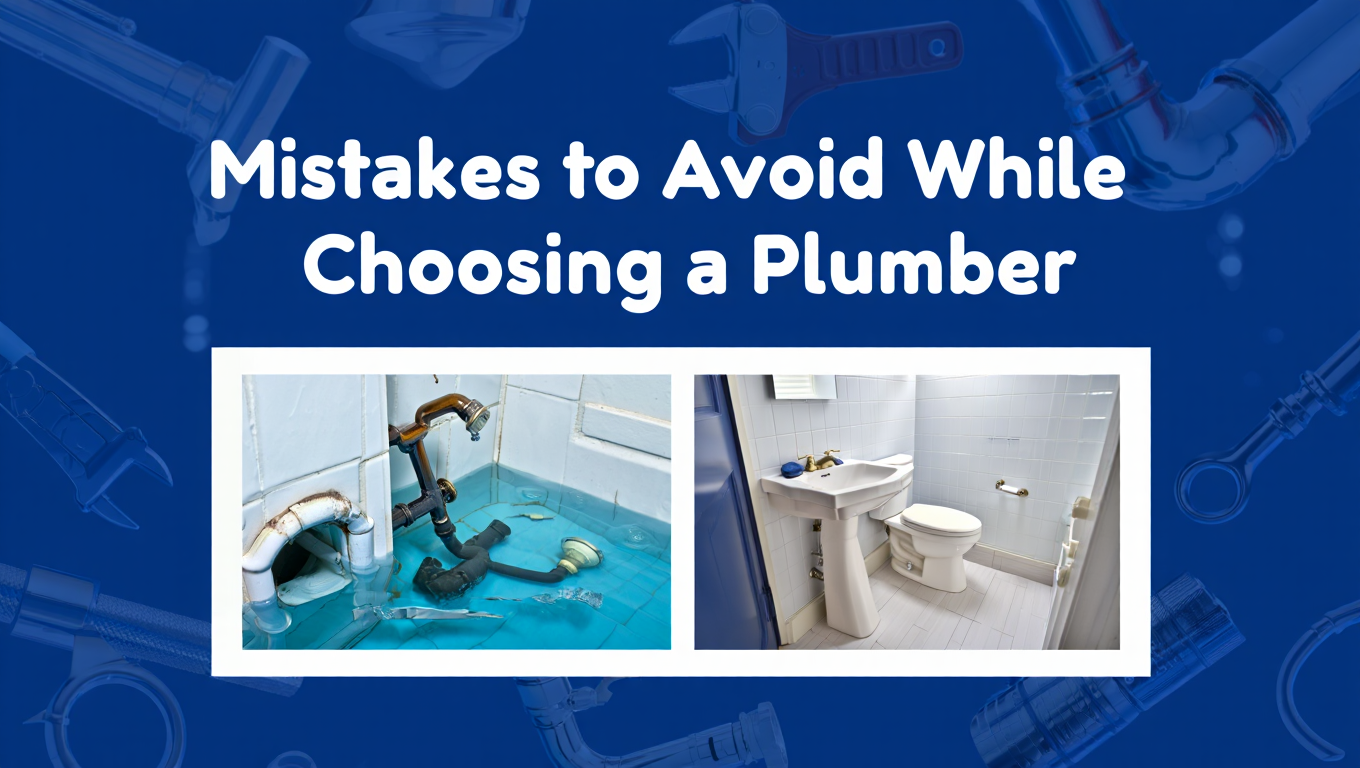 mistakes to avoid while choosing plumber.