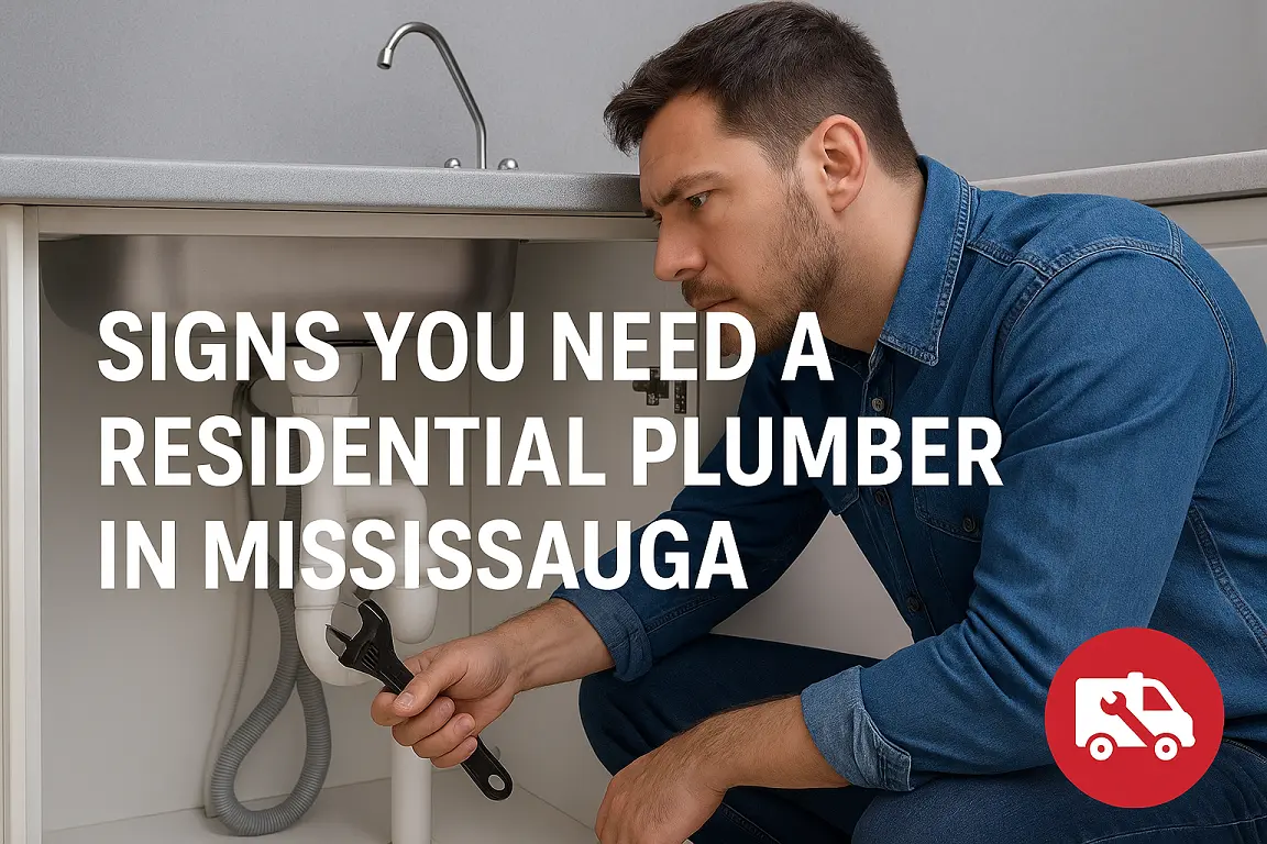 Signs You Need a Residential Plumber in Mississauga Right Away